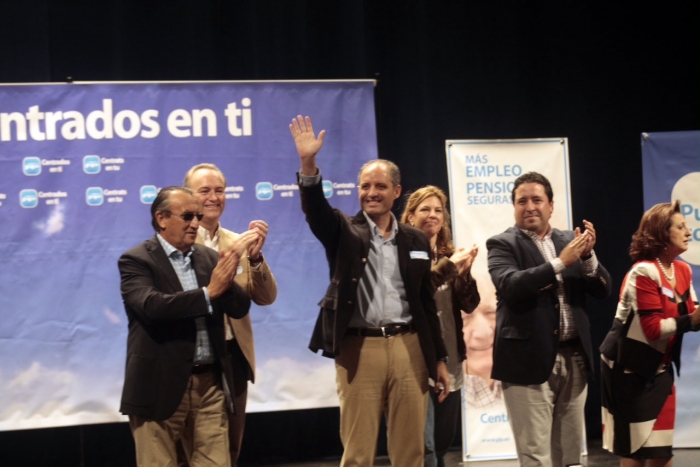 Camps ha subrayado que no solo pide el voto para el PP sino “ayuda para que España se ponga en marcha y genere empleo, prosperidad y bienestar”