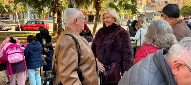 Momentos de diversión y convivencia intergeneracional durante la jornada navideña organizada por la concejalía de Gente Mayor en Castellón