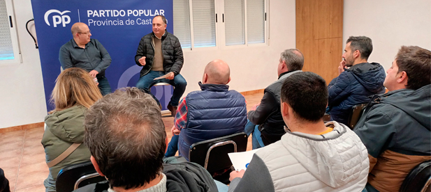 El secretario general del PPCS, Salvador Aguilella, destaca los cerca de 300.000 euros que Consell y Diputación inyectan al pueblo tras las lluvias torrenciales. “El PSOE sigue sin dedicar un solo euro”