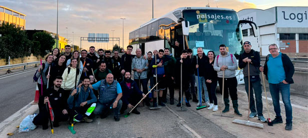 La Policía Local de Burriana colaborará en seguridad en localidades afectadas y habilita puntos de recogida de productos esenciales.