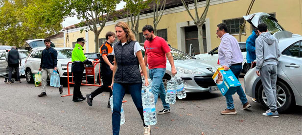 La alcaldesa de Castellón insiste en "canalizar todas las donaciones y ayudas a través de organismos oficiales y evitar desplazamientos de particulares"