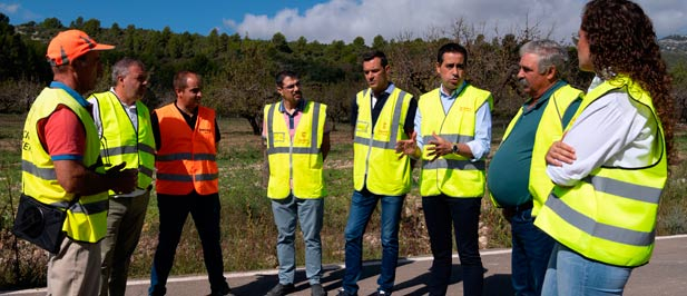 Folgado: "Las inversiones y la mejora de las carreteras para vertebrar la provincia es determinante para poder generar nuevas oportunidades de futuro y sumar valor a la provincia de Castellón"