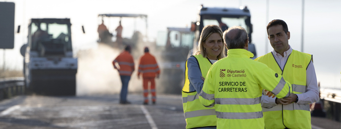 Marta Barrachina resalta que la Diputación trabaja para garantizar mejores servicios e infraestructuras en toda la provincia, con obras concretas y apoyo a los alcaldes.