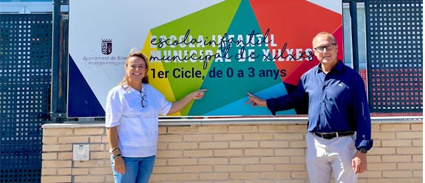 La escuela infantil municipal de Chilches, Isabel González Torres, recibe 142.300 euros de la Conselleria de Educación para que todas las familias con hijos menores reciban enseñanza sin coste alguno para sus bolsillos.