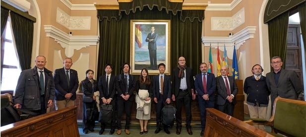 El Ayuntamiento de Castellón sigue reforzando su relación con la potencia asiática que ya cuenta desde 2013 con el hermanamiento con la ciudad de Ube