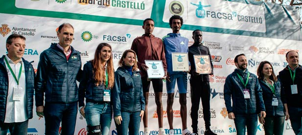 Castellón, capital internacional del atletismo este fin de semana con el Marató BP y el distintivo 'Active Running Cities'.