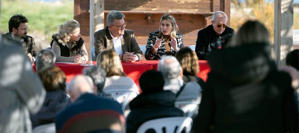 Marta Barrachina: "Los municipios afectados merecen soluciones que aseguren el futuro de nuestra costa. Desde la Diputación de Castellón, estamos comprometidos y haremos todo lo posible para combatir esta injusticia"