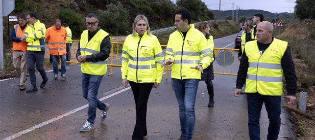 "La unión de nuestras voces reforzará la petición para que se incluya en las ayudas a los municipios afectados por las lluvias", ha subrayado la dirigente provincial.