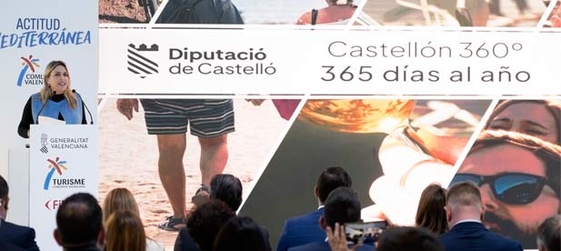 La presidenta de la Diputación de Castellón presenta en Fitur la Estrategia Turística Provincial para 2024 basada en cuatro ejes: Castelló Ruta de Sabor, Castellón Cycling, Castellón Senior y Castellón Tierra de Festivales