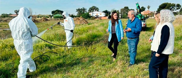 El concejal de Salud Pública, Luciano Ferrer, ha destacado "la importancia de la prevención como la herramienta más eficaz en el control del mosquito tigre, la colaboración de los vecinos es clave