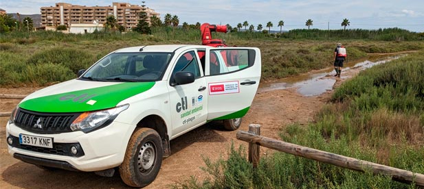 La constante inspección que se lleva a cabo desde el servicio prestado por la Diputación es fundamental para detectar los primeros estados larvarios de los mosquitos en las acumulaciones de agua monitorizadas.