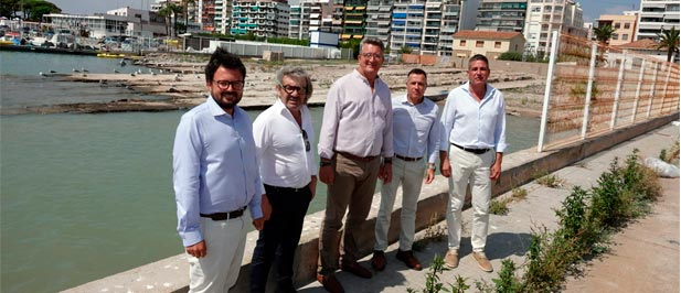 Las obras del puerto incluirán la regeneración de 2.200 m² de espacio público y la construcción de una escalera que facilitará el acceso al mar para el equipo de kayak polo. 