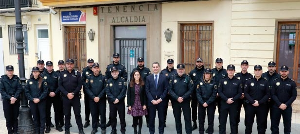 Castellón cuenta a partir de hoy con 17 nuevos agentes de Policía Local.