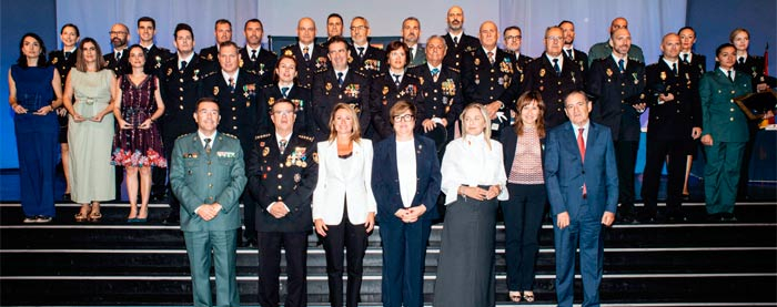  La alcaldesa de Castellón, Begoña Carrasco, celebra el día de los Ángeles Custodios y el 200 aniversario de la Policía Nacional, destacando la colaboración con el Ayuntamiento