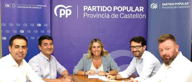 El portavoz del PP en Morella, Jesús Ortí, agradece a la presidenta de la Diputación Provincial de Castellón el compromiso de financiar, con 180.000 euros, las obras de conexión del pozo IV del Colomer a la red pública de abastecimiento de agua