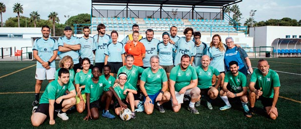 Durante esta mañana, los asistentes han participado en la jornada deportiva